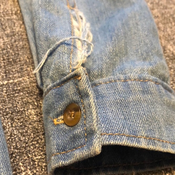 Forever21 longsleeve jeans dress - Picture 3 of 5